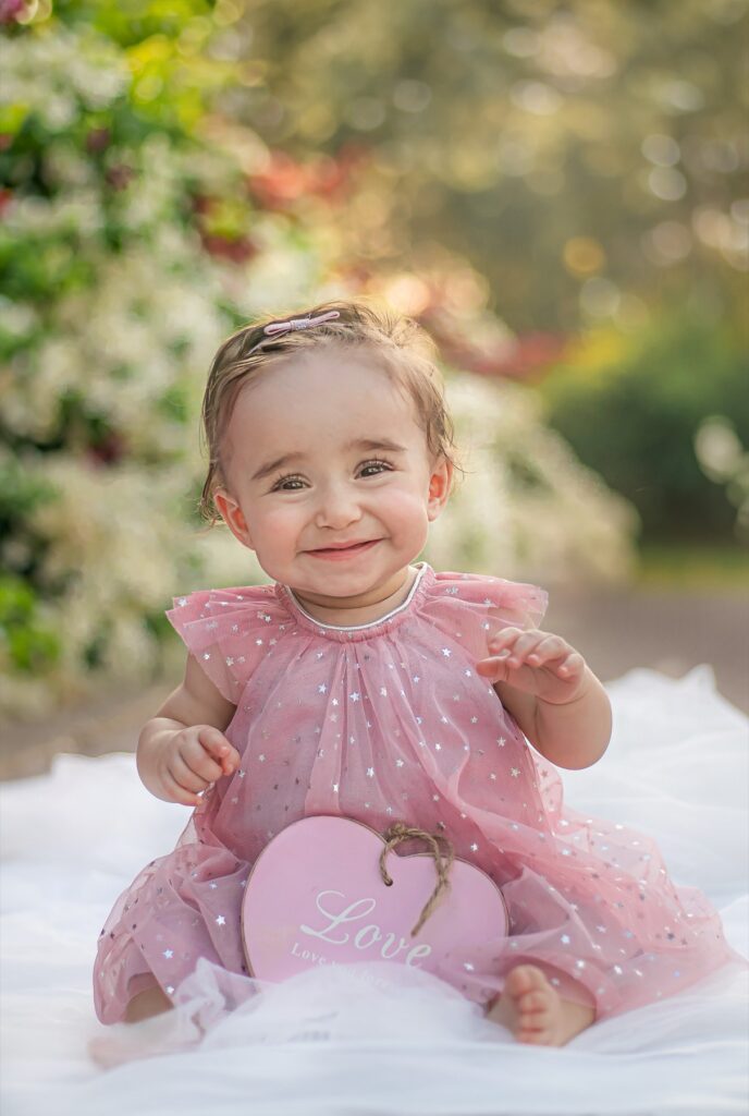 תמונת גיל שנה בת בטבע